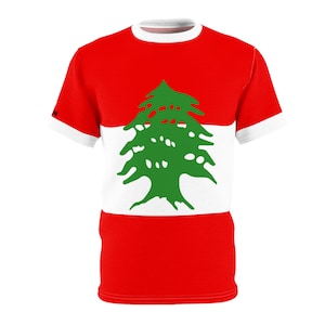 LEBANON Flag Tee Shirt