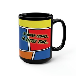 So Many Comics Coffee Mug, 15oz