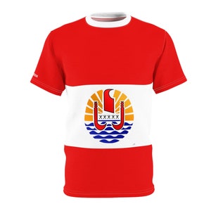 TAHITI FRENCH POLYNESIA Flag Tee Shirt