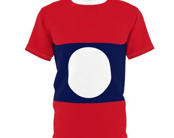 LAOS Flagge Shirt