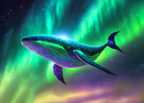 宇宙クジラ I パズル (1000 ピース) - Etsy 日本