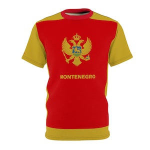 MONTENEGRO Flag Tee Shirt