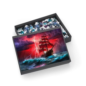 Crimson Pyrate Puzzle (1000-Piece)