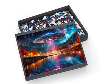 Painted Saucer Puzzle (1000-Piece)