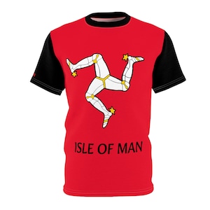 ISLE OF MAN Flag Tee Shirt