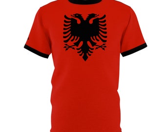 Chemise drapeau de l'ALBANIE