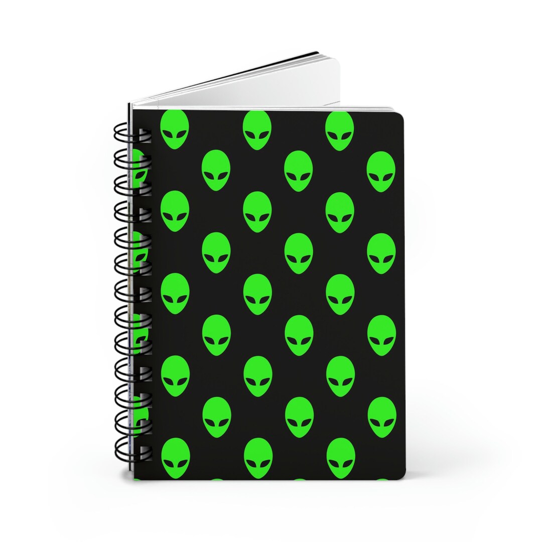 Alien Head Ver 2 Spiral Bound Journal - Etsy