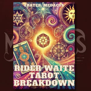 Desglose de las cartas del Tarot de Rider Waite / Descarga digital imprimible / Guía de estudio del Tarot / Significados del Tarot / Recurso de Tarot para principiantes y avanzados