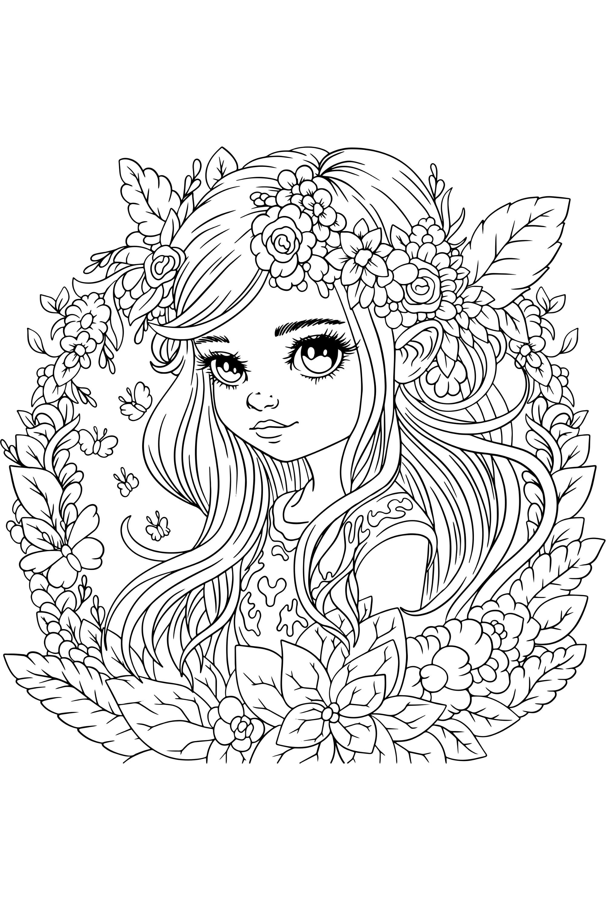 Printable Coloring Pages for Adults - Etsy
