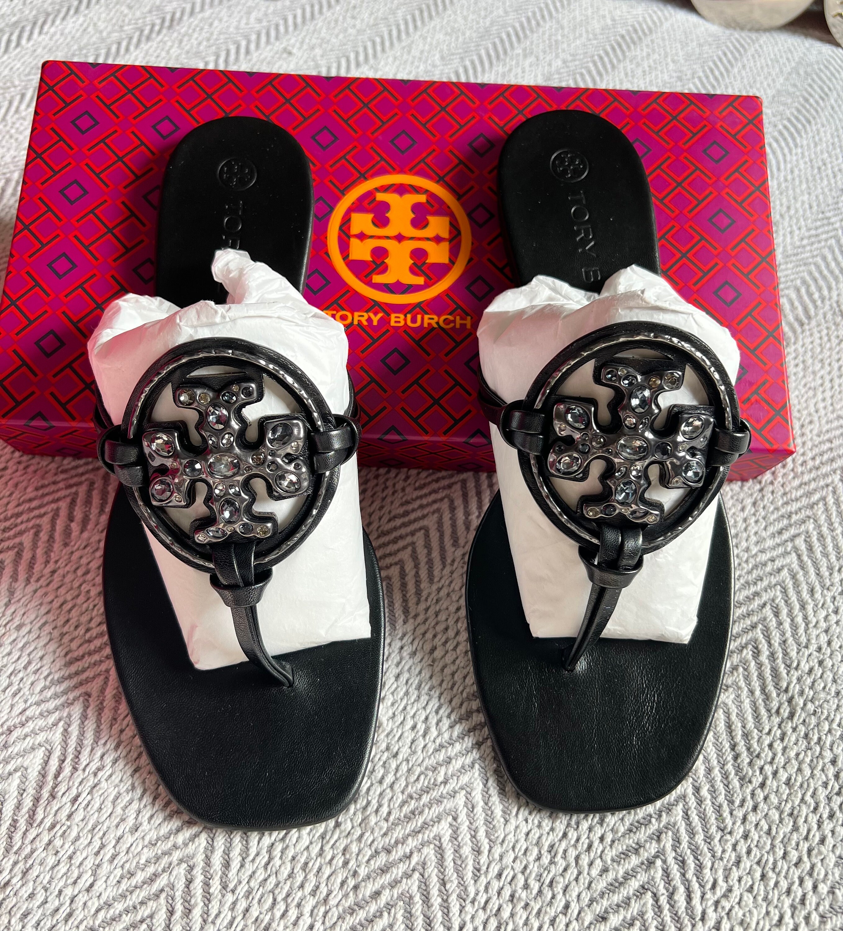 Tory Burch Sandals - Etsy Tory Burch Sandals - Etsy