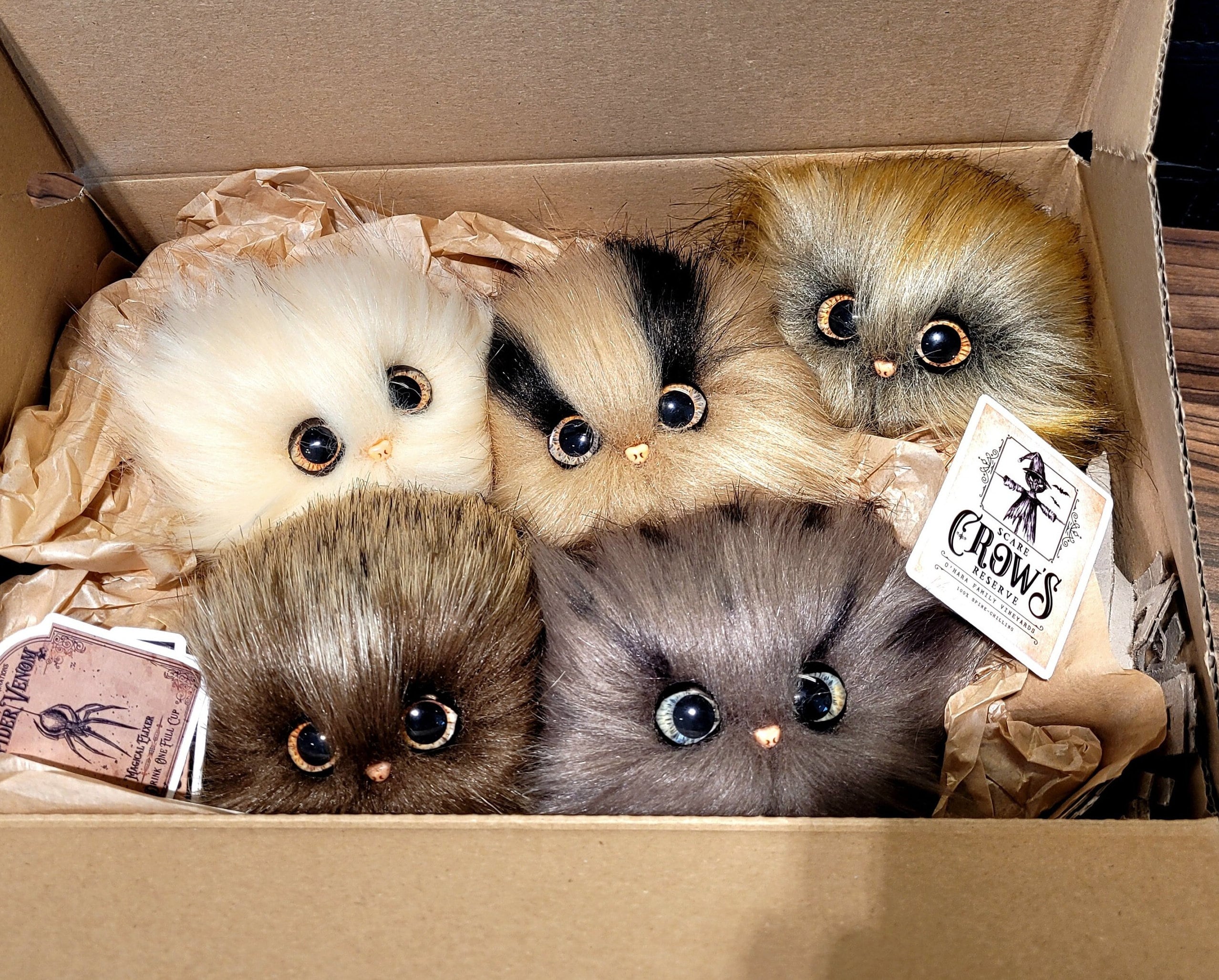 【最終価格】misha and puff スケポン/ fig 10Y Natural Puffskein Set, Discounted Five-piece Set - Etsy
