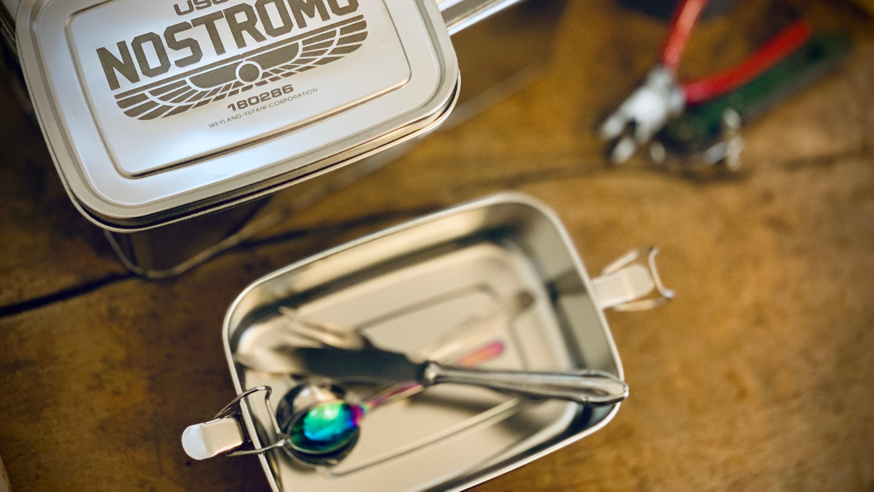 Nostromo ALIEN Stainless Steel Lunchbox With Sealing Ring - Lunch Box ...