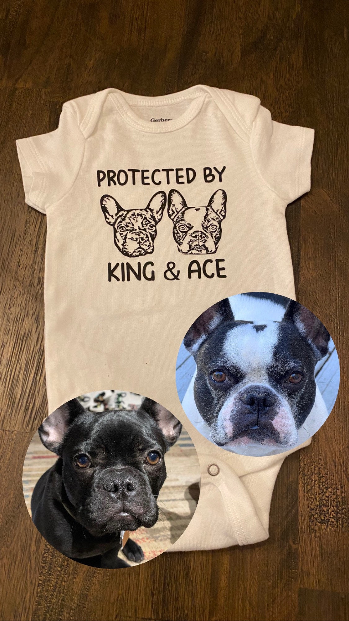 Personalized Pet Onesie Customized Bodysuit Protected by Etsy