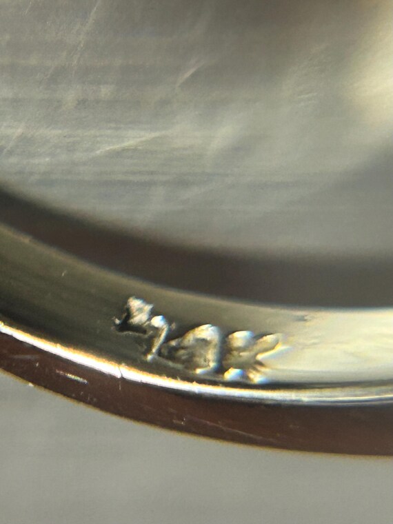 Ross Simons 14k White Gold Topaz Teardrop Cocktai… - image 9