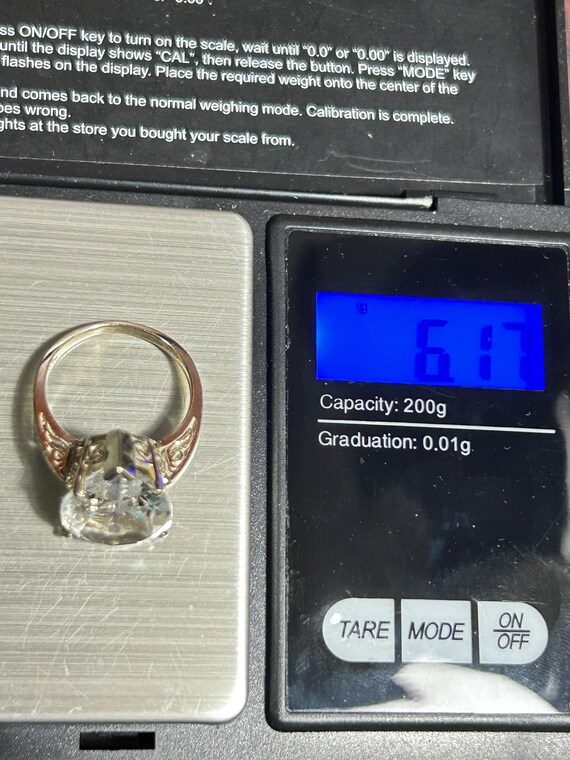 Ross Simons 14k White Gold Topaz Teardrop Cocktai… - image 13