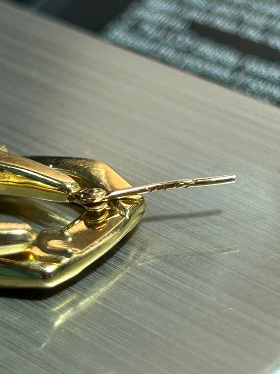 14k solid yellow gold MA Michael Anthony vintage … - image 8