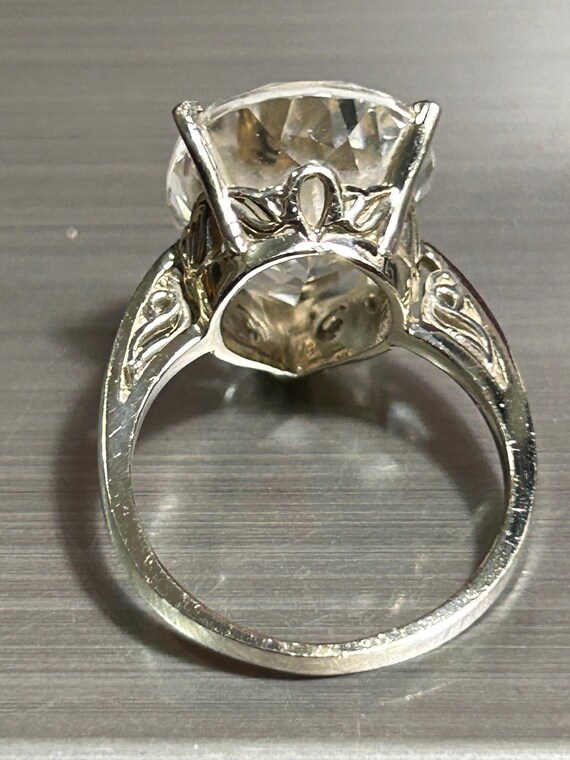 Ross Simons 14k White Gold Topaz Teardrop Cocktai… - image 7