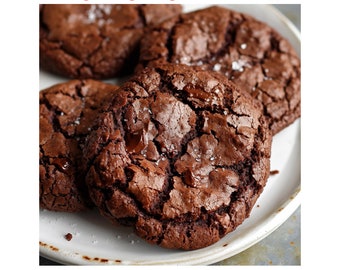 Chocolate Brownie Cookies Recipe | Gourmet delicious stuffed bakery cookie recipe | Homemade cookies baking recipe | Sweet sugar dessert