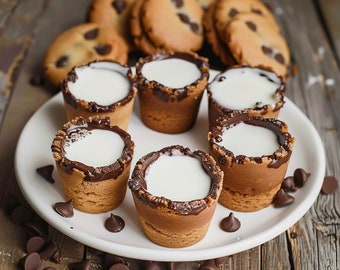 Milk and Cookies Shots Recipe: Gourmet Cookie Baking (Digital Download)