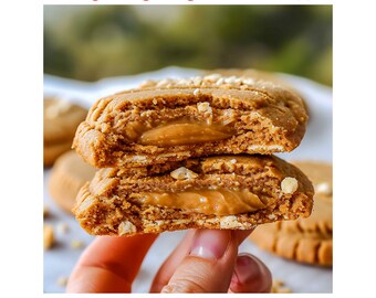 Biscoff Cookies Recipe | Gourmet delicious stuffed bakery cookie recipe | Homemade cookies baking recipe | Sweet sugar dessert