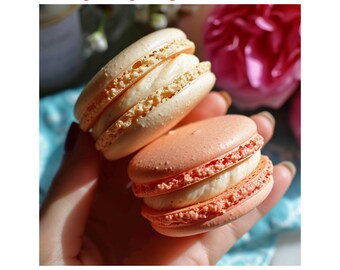 French Macarons Cookies Recipe | Gourmet delicious stuffed bakery cookie recipe | Homemade cookies baking recipe | Sweet sugar dessert