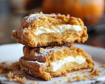 Pumpkin Cheesecake Stuffed Cookie Recipe: Gourmet Fall Baking (PDF Pattern)