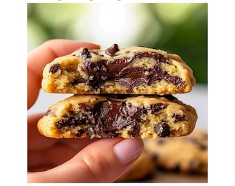 Two Chip Chocolate Cookies Recipe | Gourmet delicious stuffed bakery cookie recipe | Homemade cookies baking recipe | Sweet sugar dessert