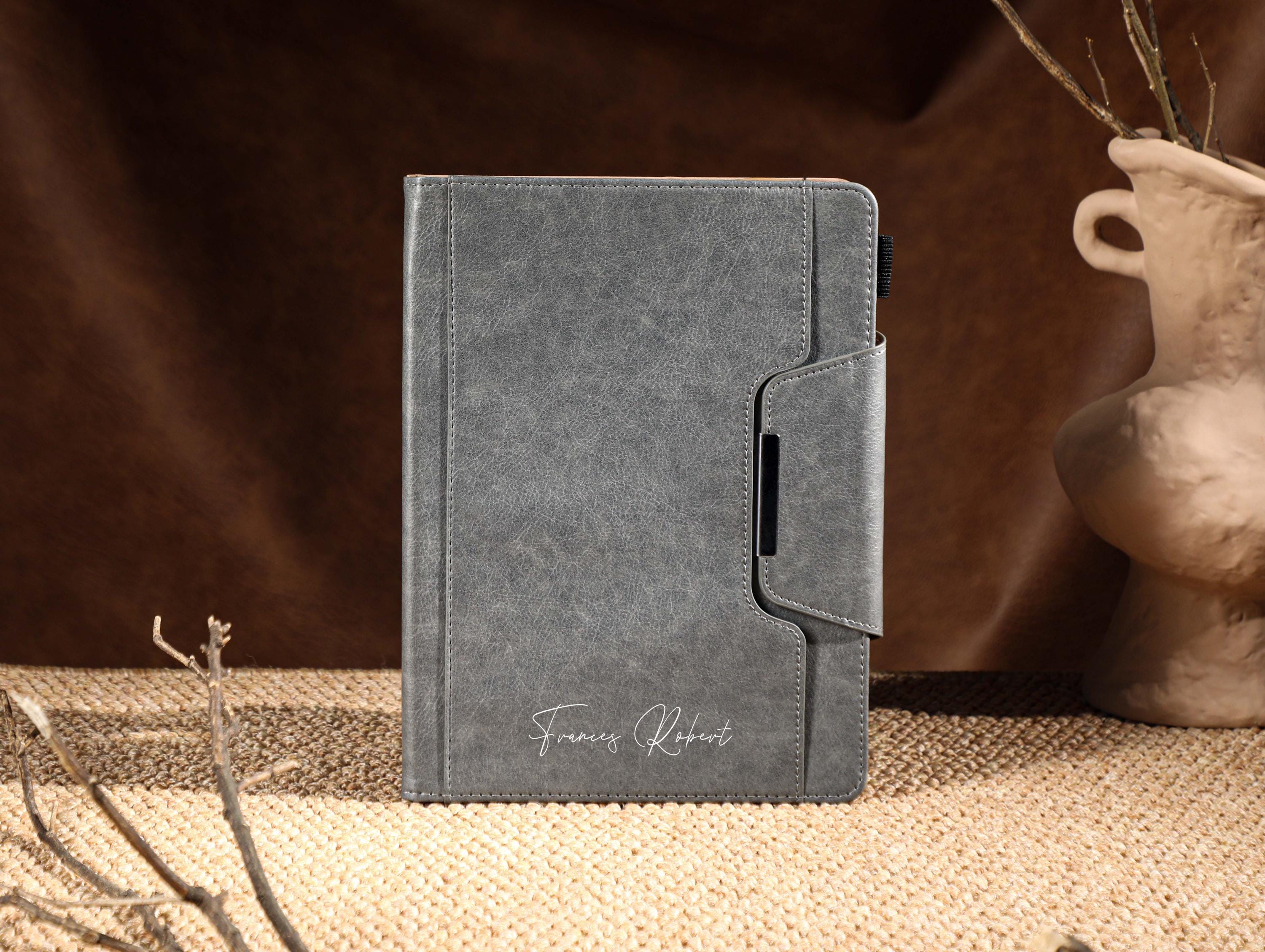 Gray Magnetic Closure Leather iPad Case for iPad Air 5 iPad 10 10.9" 2022 iPad Pro 12.9'' 2021 Pro 11" 2022 iPad Mini 6 Case, iPad Cover
