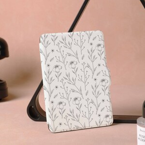 Custodia Kindle Paperwhite personalizzazione semplice Flora, nuovissima custodia Kindle 6" 2022, custodia PaperWhite 5 carina, copertina Kindle 10/11a generazione