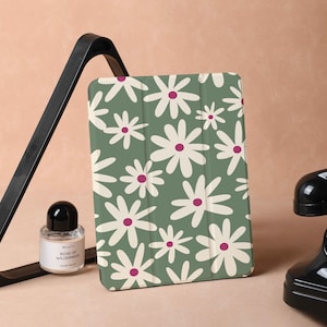 Étui pour iPad Spring Fresh Daisies pour iPad Air 5, iPad 10 10,9 pouces 2022, iPad Pro 12,9 pouces 2021 Pro 11 pouces 2022, iPad Mini 6, housse pour iPad, cadeaux