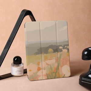 Vintage Floral Figure iPad Case for iPad Air 5 iPad 10 10.9&quot; 2022 iPad Pro 12.9&#39;&#39; 2021 Pro 11&quot; 2022 iPad Mini 6 Case, iPad Cover, gifts