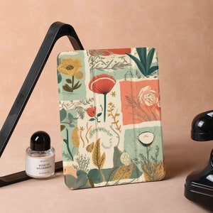 Étui pour iPad en toile à fleurs pour iPad Air 5, iPad 10 10,9 pouces 2022, iPad Pro 12,9 pouces 2021 Pro 11 pouces 2022, étui pour iPad Mini 6, housse pour iPad, cadeaux