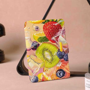 Custodia per Kindle Paperwhite con personalizzazione Fresh Summer, custodia per Kindle 6" 2022 completamente nuova, custodia carina PaperWhite 5, custodia per Kindle 10/11a generazione