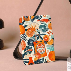 Orange Ocean Personalization Kindle Paperwhite Case, All-new Kindle 6&quot; 2022 case, Cute PaperWhite 5 Case, Kindle 10/11th Gen Cover