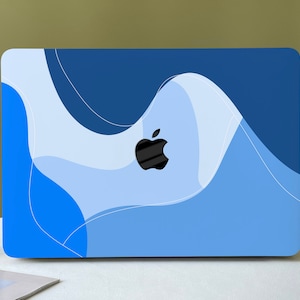 Blue Ripple Lins Personalized Macbook Pro 14 Case M1 Macbook Air 13 Macbook Pro 13 Pro 14 16 15 M2 A2681 2022 Gift idea