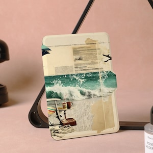 Custodia per Kindle Paperwhite con stampa Summer Beach Canvas, custodia per Kindle Paperwhite 6" 2022, custodia carina PaperWhite 5, custodia per Kindle 10/11a generazione