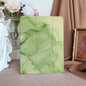 Wild Green Lakes Aesthetics iPad Case for iPad Air 5 iPad 10 10.9&quot; 2022 iPad Pro 12.9&#39;&#39; 2021 Pro 11&quot; 2022 iPad Mini 6 Case, iPad Cover
