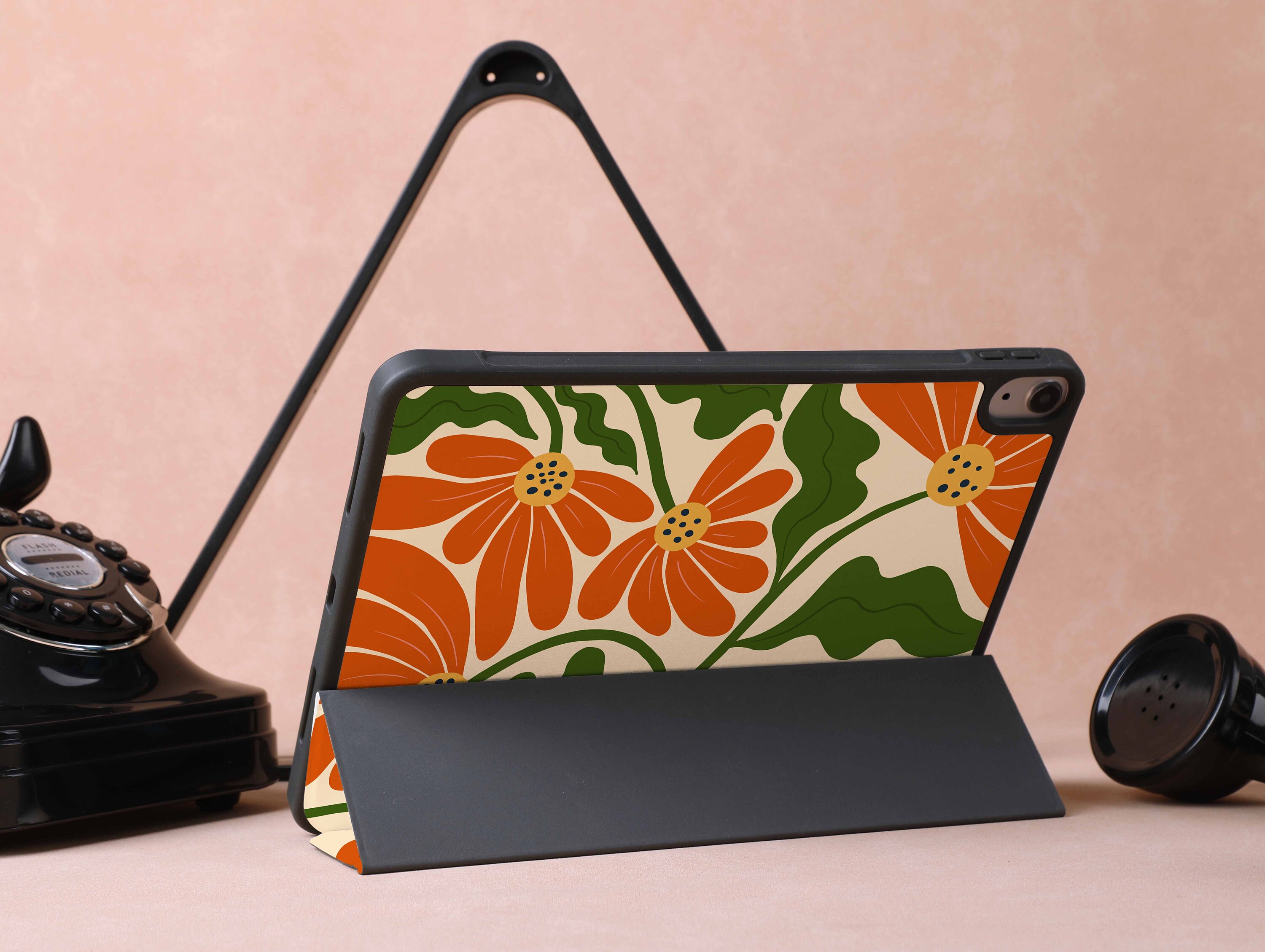 Retro Vivid Pattern iPad Case for iPad Air 5 iPad 10 10.9&quot; 2022 iPad Pro 12.9&#39;&#39; 2021 Pro 11&quot; 2022 iPad Mini 6 Case, iPad Cover, gifts