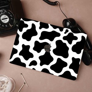 Cow Animal Print Personalized Macbook Pro 14 Case M1 Macbook Air 13 Macbook Pro 13 Pro 14 16 15 M2 A2681 2022 Gift idea