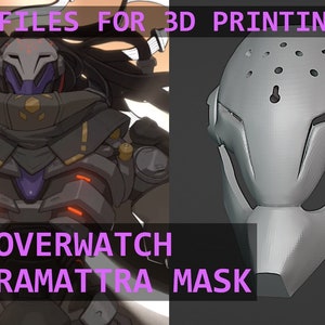 Overwatch | Ramattra Mask | Files for 3D PRINTING