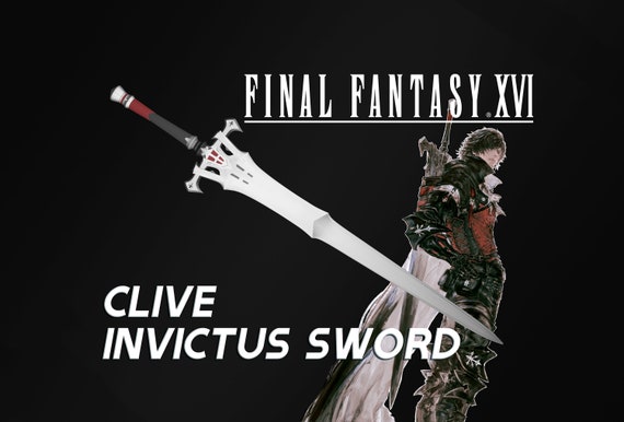 Final Fantasy XVI | Clive Rosfield's Invictus Sword - Files for 3D
