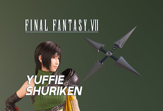 Final Fantasy VII | Yuffie Kisaragi's Shuriken - Files for 3D