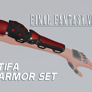Final Fantasy VII | Tifa Lockhart's Armor Set - Files for 3D PRINTING
