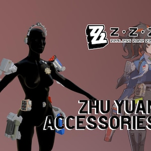 Zenless Zone Zero | Zhu Yuan のアクセサリー - 3D プリント用ファイル