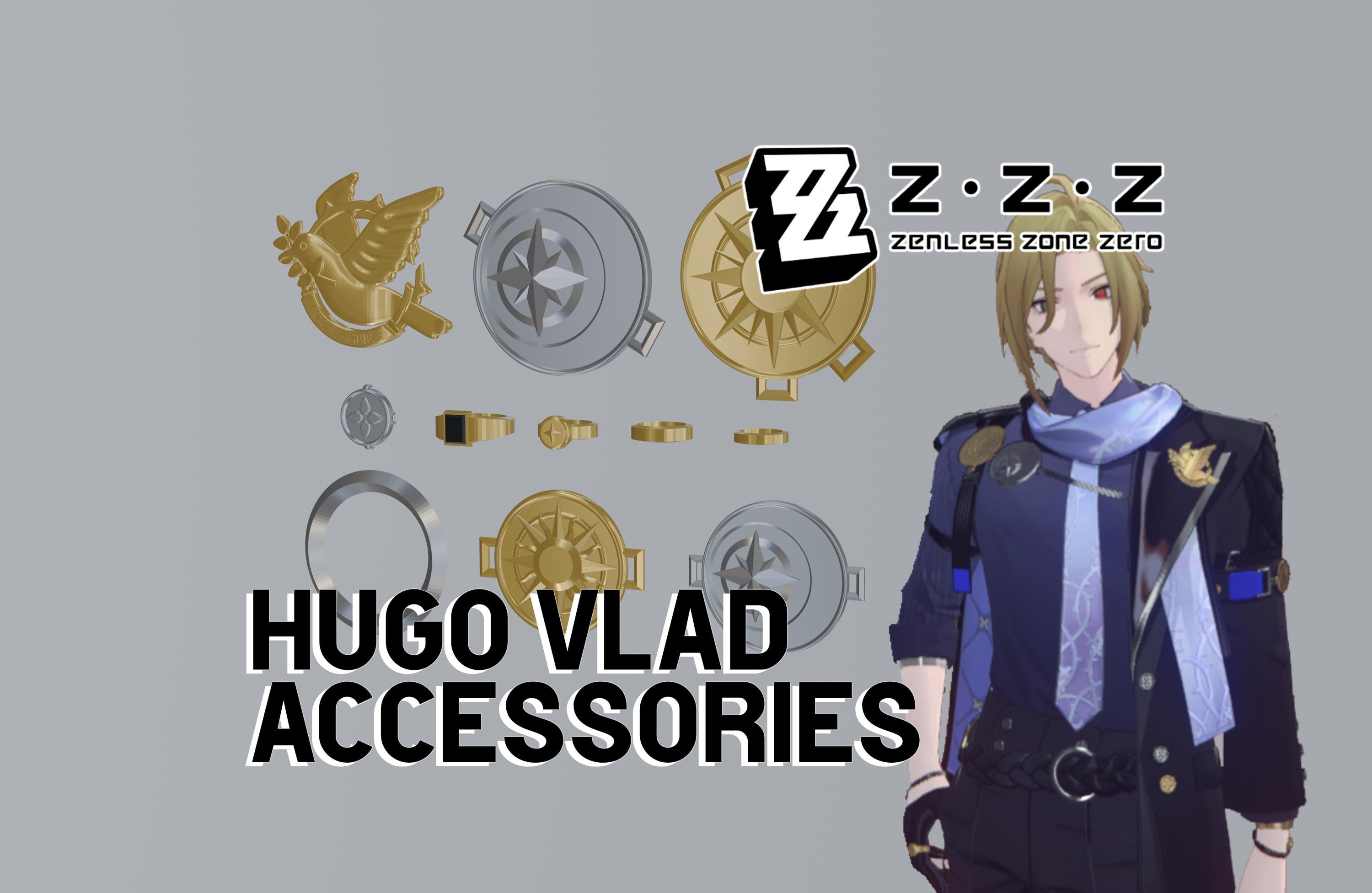 Zenless Zone Zero | Hugo Vlad's Accessories - Files for 3D