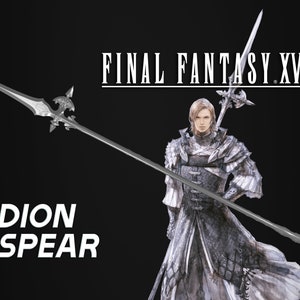 Final Fantasy XVI | Dion Lesage&#39;s Spear- Files for 3D PRINTING