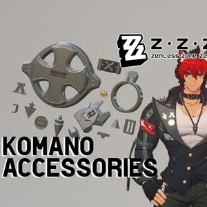 Zenless Zone Zero | Komano Manato アクセサリー - 3Dプリント用ファイル