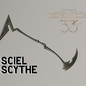 Clair Obscur: Expedition 33 | Sciel&#39;s Scythe - Files for 3D PRINTING