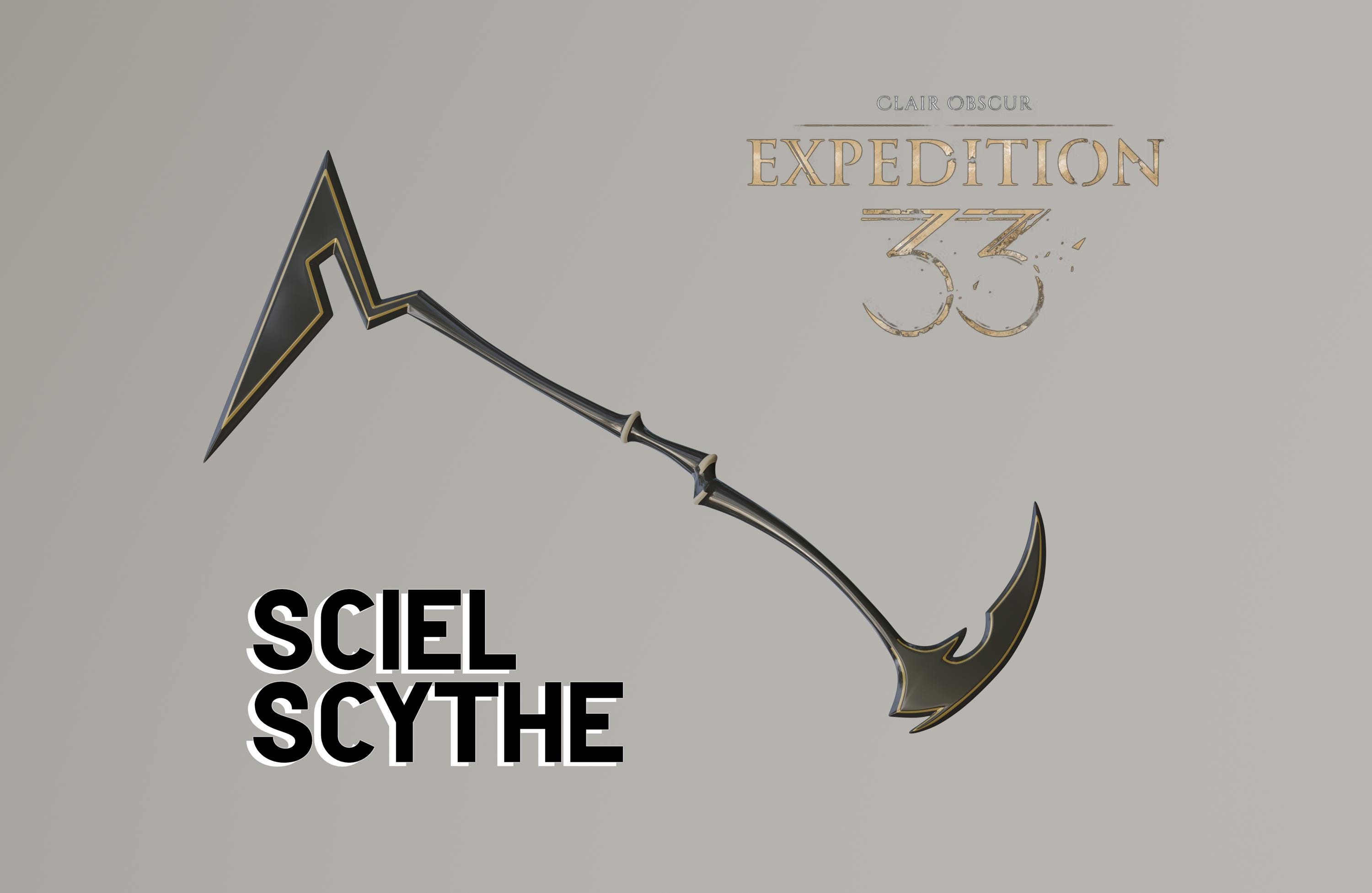 Clair Obscur: Expedition 33 | Sciel's Scythe - Files for 3D