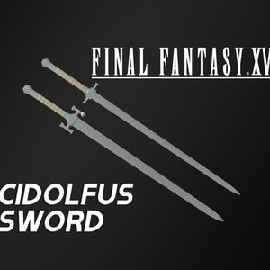 Final Fantasy XVI | Cid&#39;s Sword - Files for 3D PRINTING